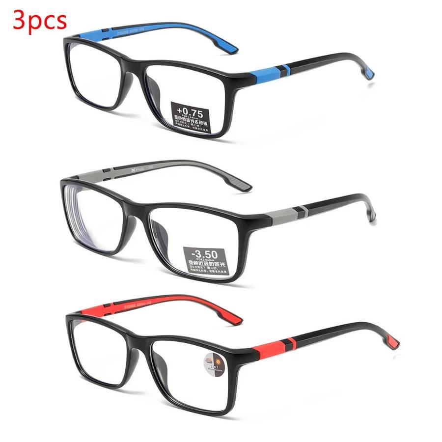 3PCS Sports Reading Glasses Men Women - Comfortable, Stylish