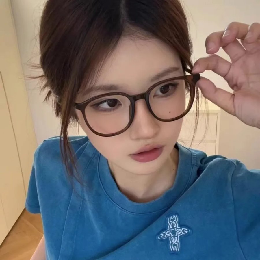 Cocoa Round Blue Light Glasses