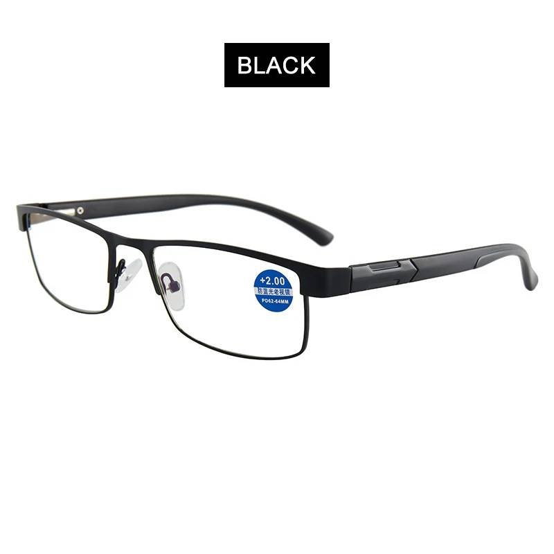 High Quality Stainless Steel Reading Glasses Men Women Fashi