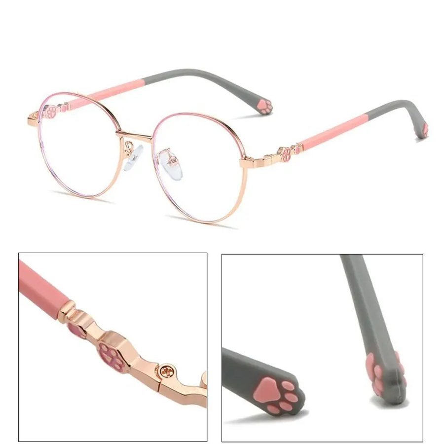 Kids Cat-Paw Blue Light Glasses