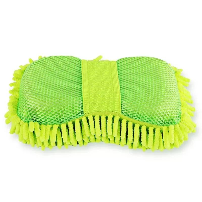 Microfiber Car Washer Sponge Cleaning Car Care Detailing Bru
