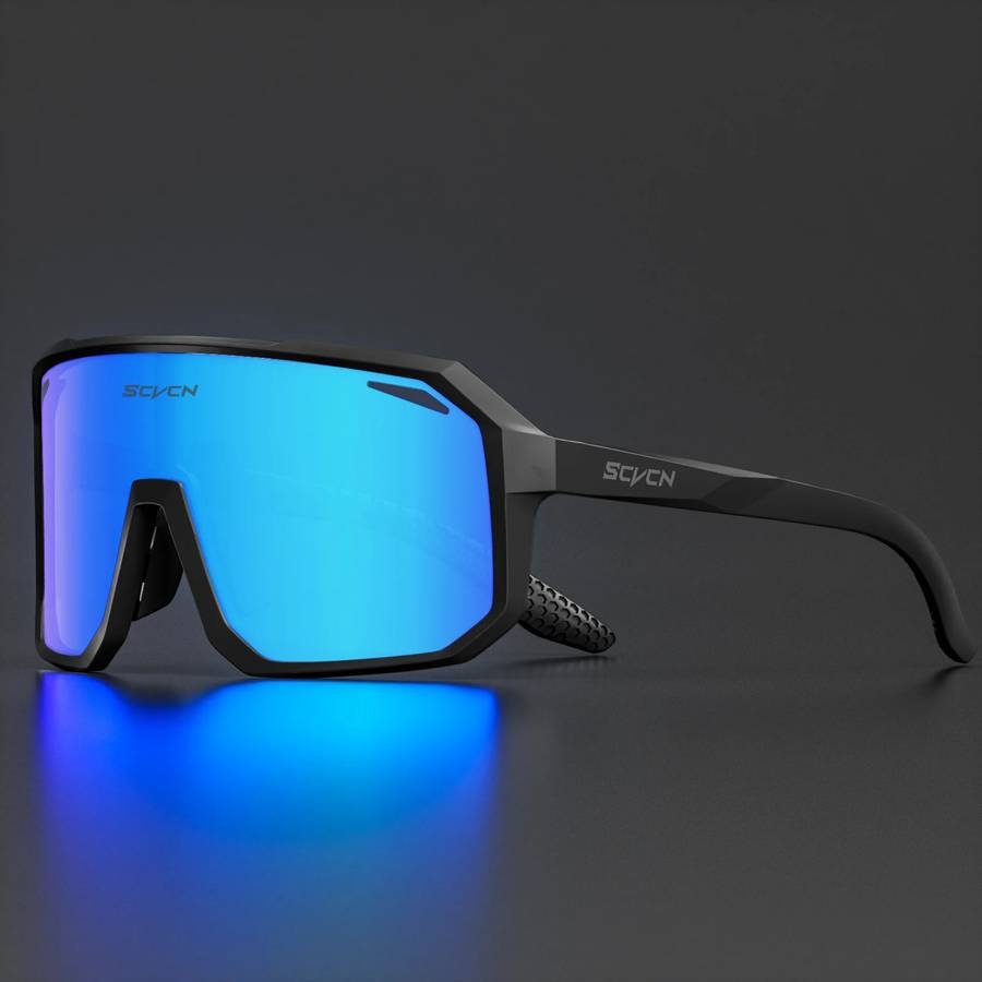 SCVCN New Cycling Glasses Bike Sunglasses Men UV400 Eyewear