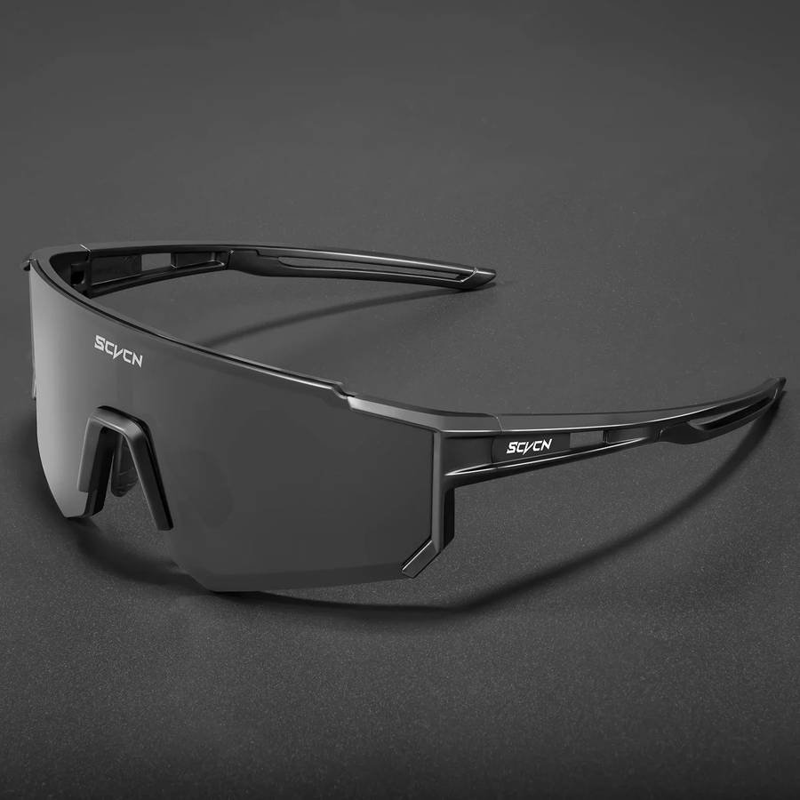 SCVCN New Outdoor Cycling Sunglasses Men Women MTB Driving B