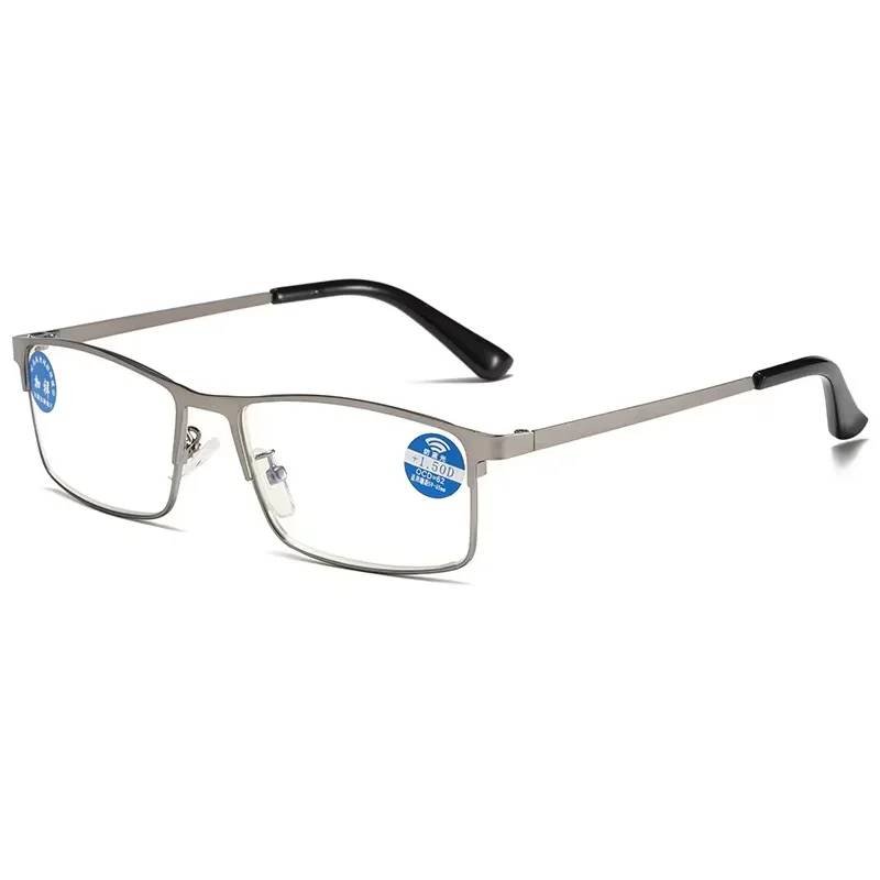 Stainless Steel Men Business Reading Glasses for Reader Mens
