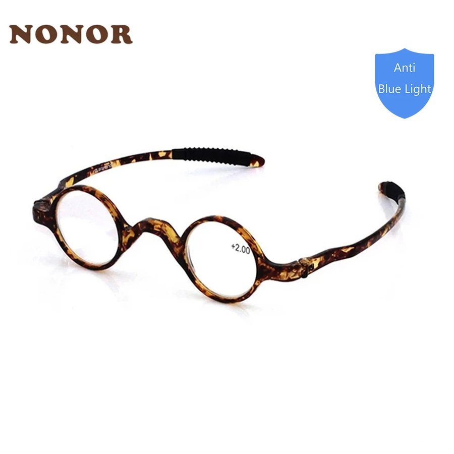 Vintage Round Blue Light Readers